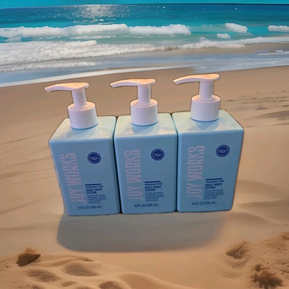 Joy Works Other - (Pack Of 3) Joy Works Sensitive Skin Daily Body Lotion Fragrance Free Prebiotic